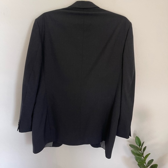 Monsieur By Givenchy Four Button Closure Pure Wool Sports Coat/Suit Jacket 43L - Picture 8 of 12